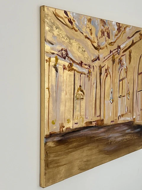 Ceremonial Hall Schönbrunn, original painting - Image 6
