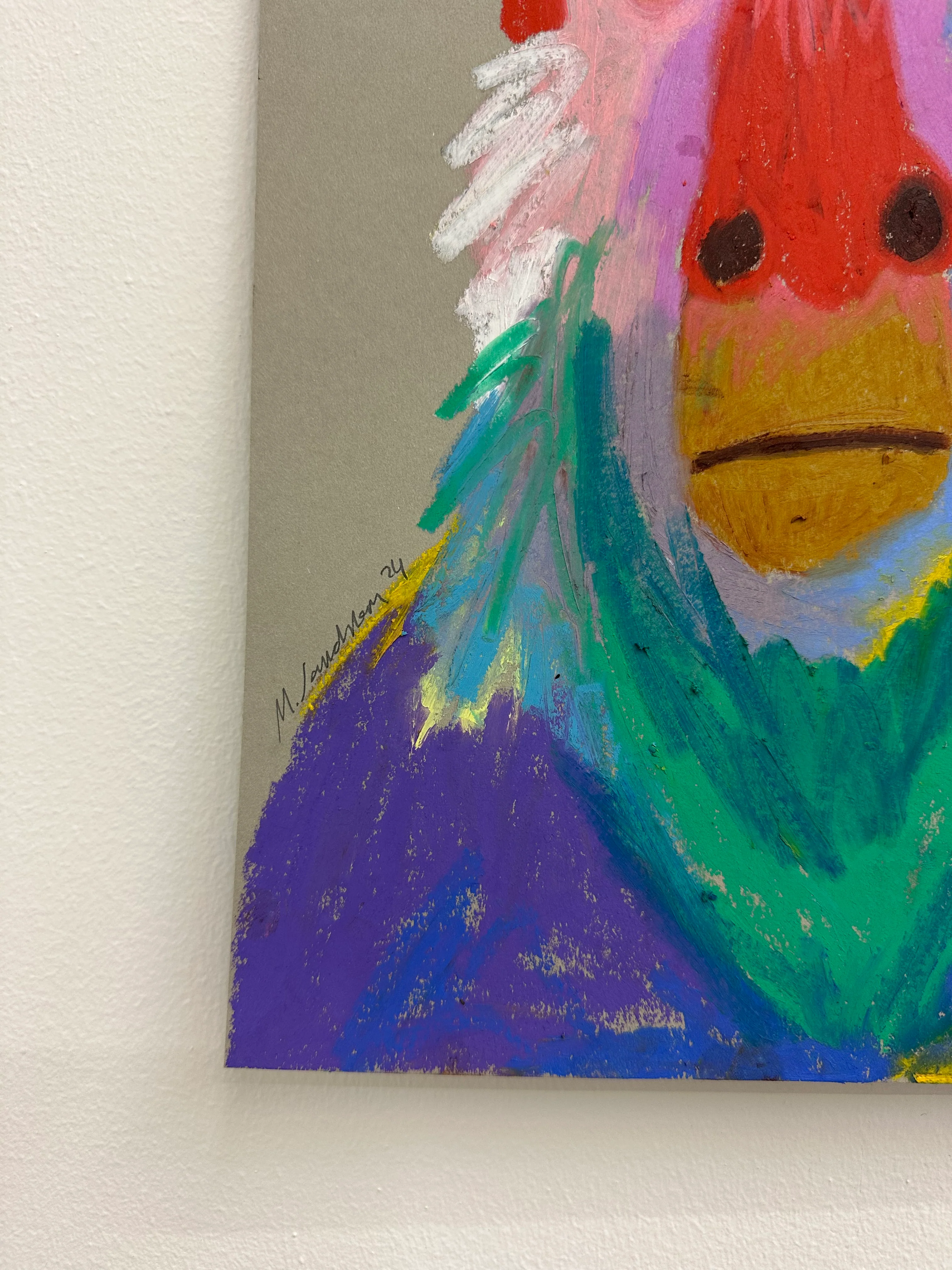 First of all, I'm a delight, original on paper - Image 2