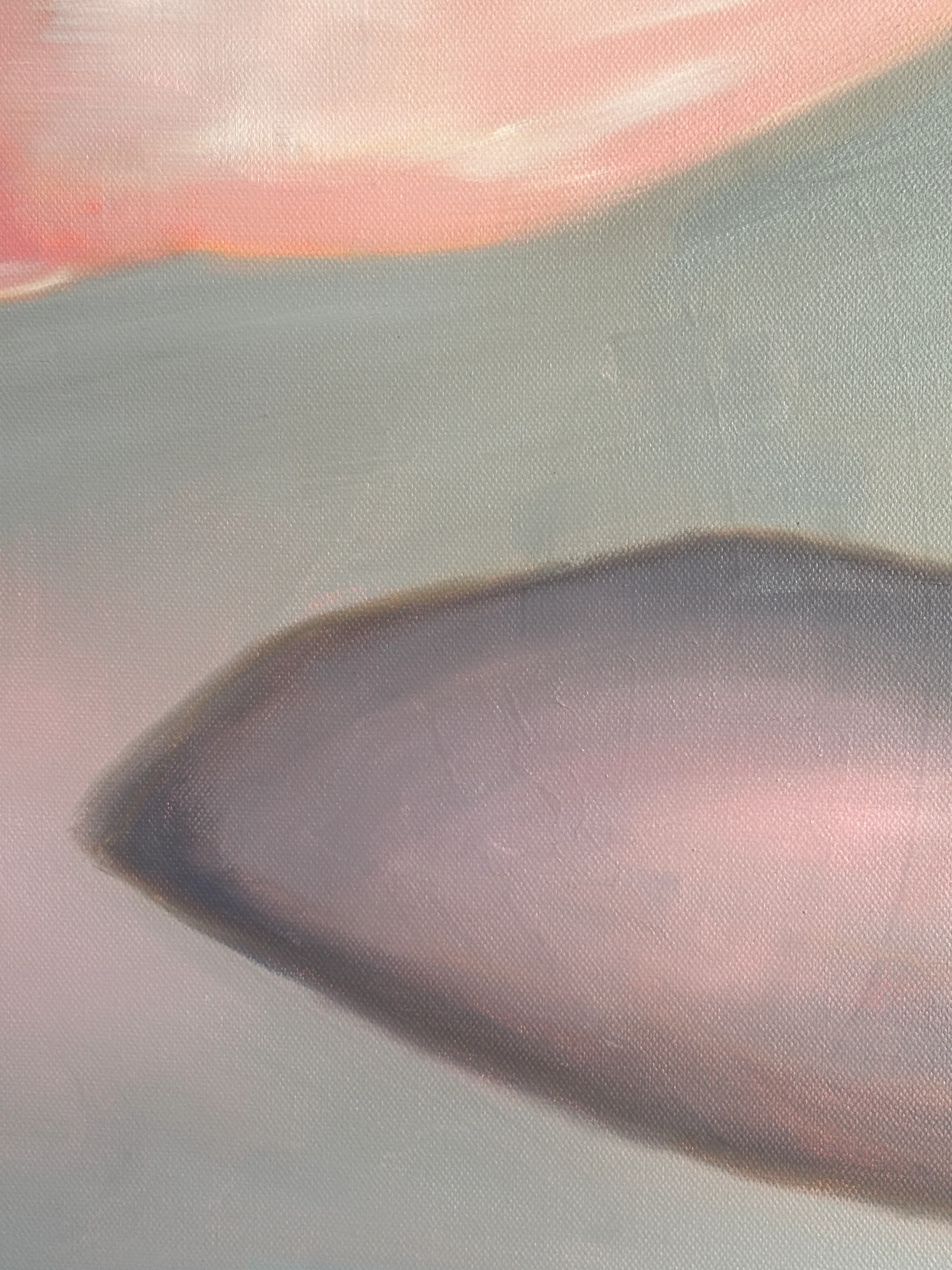 Oil on canvas, original painting "Homeless" - Image 3