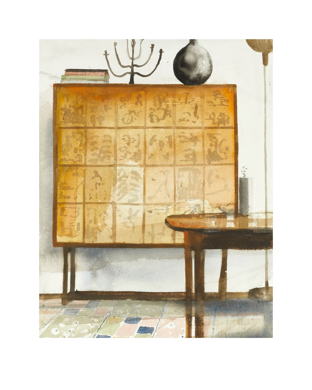 Interior, signed & numbered print by Peter Eugén