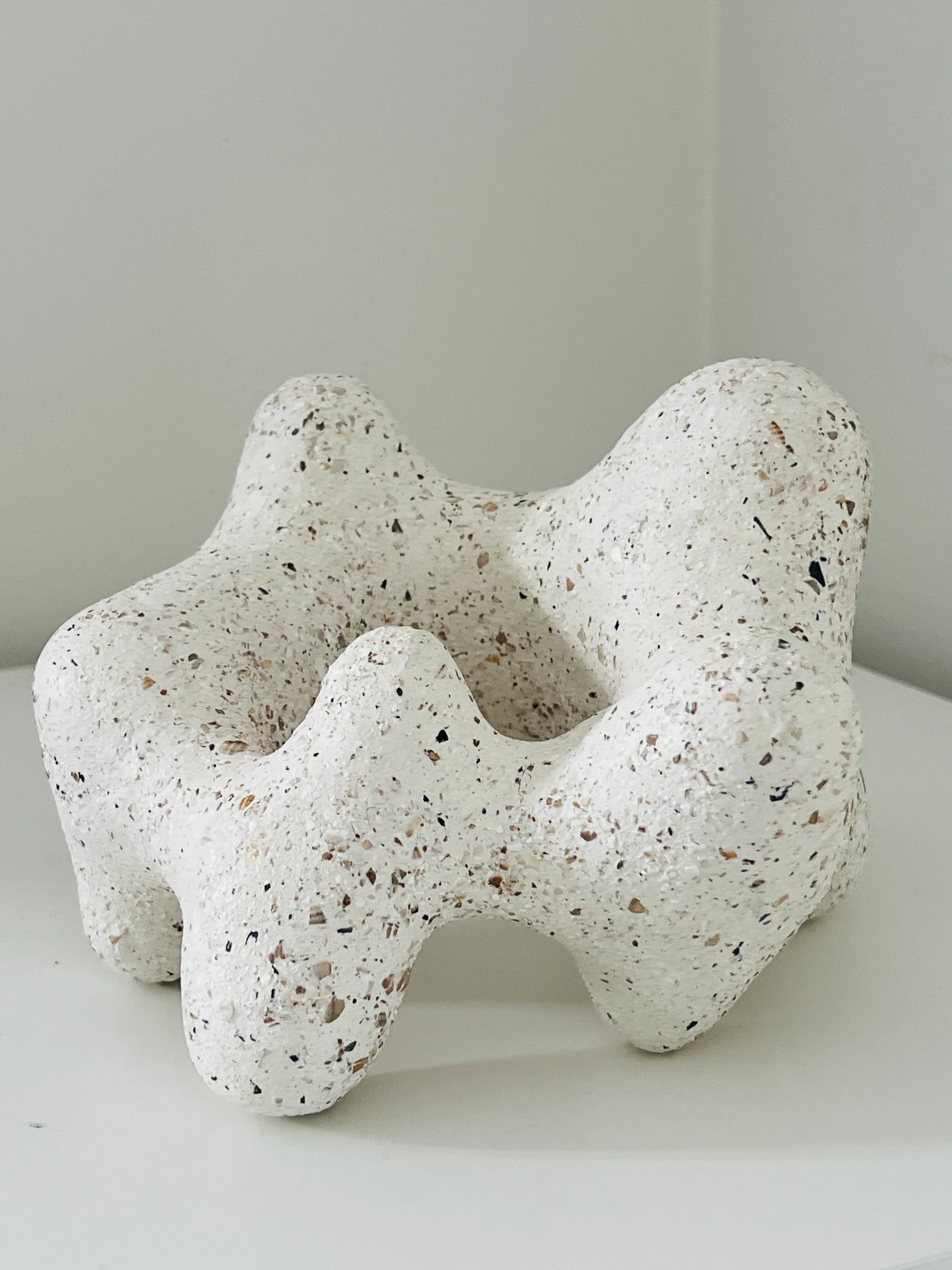 Mussels 021, unique and handmade sculpture, reused material - Image 3