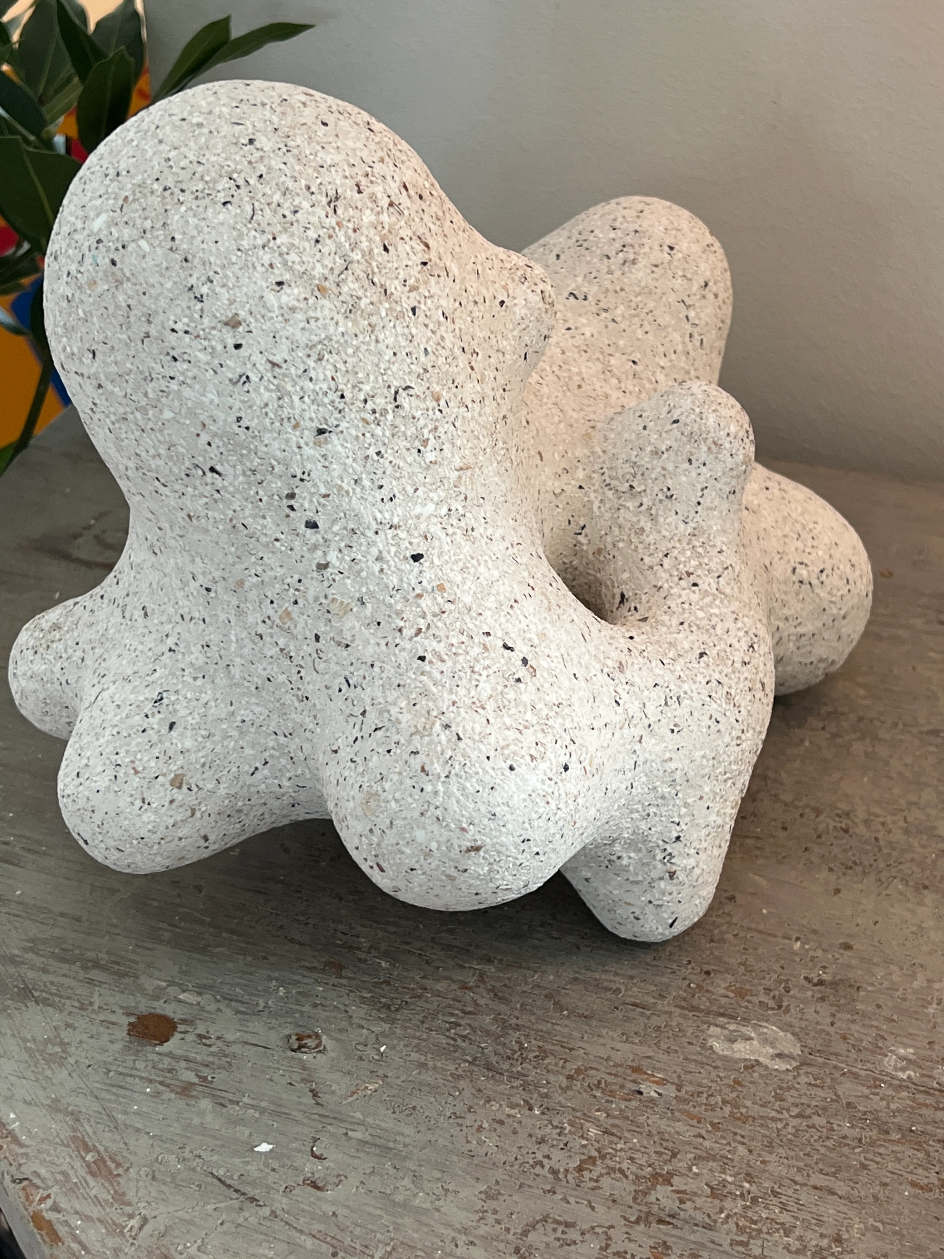 Mussels Form, unique and handmade sculpture, reused material - Image 2