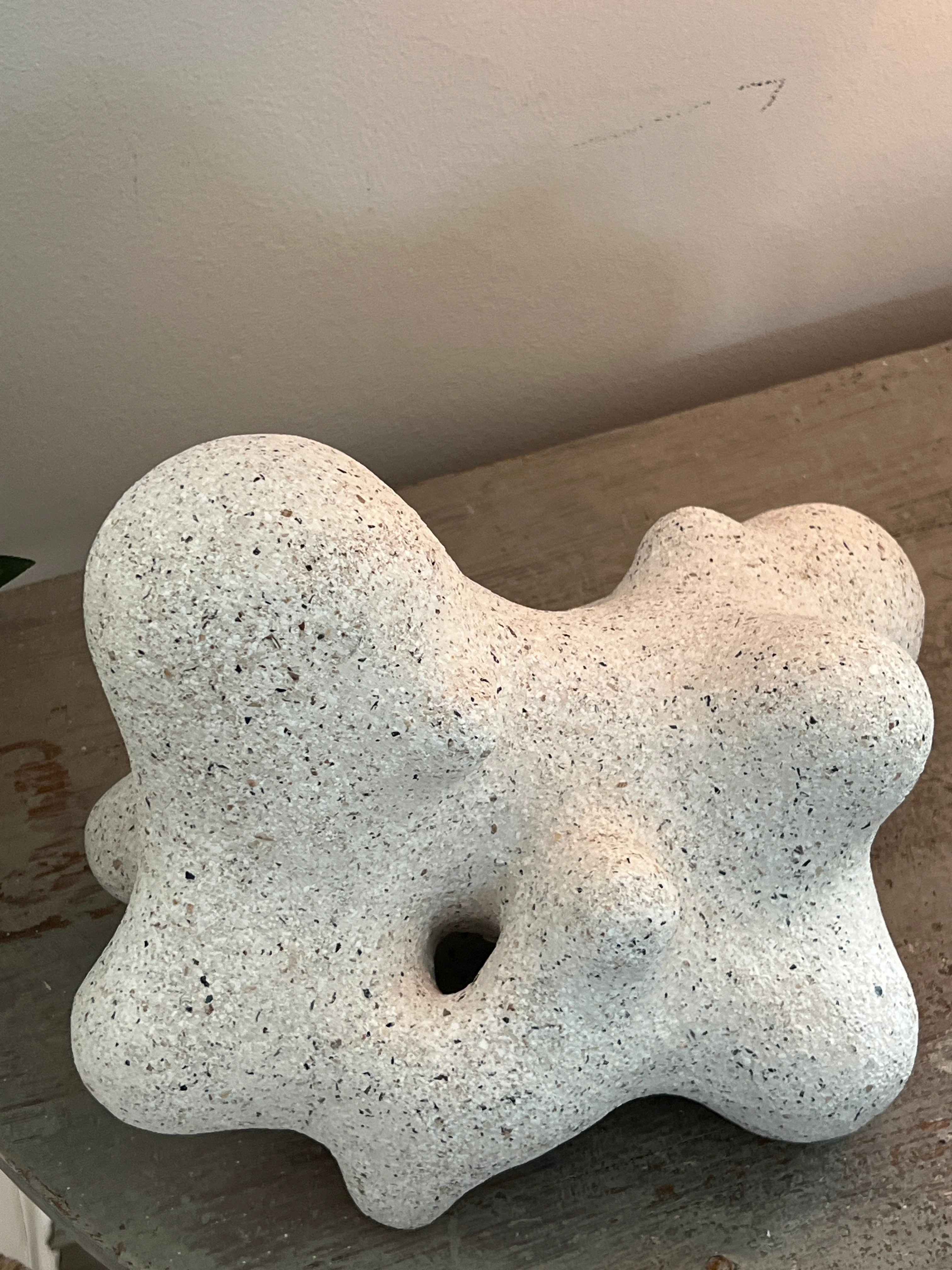 Mussels Form, unique and handmade sculpture, reused material - Image 3