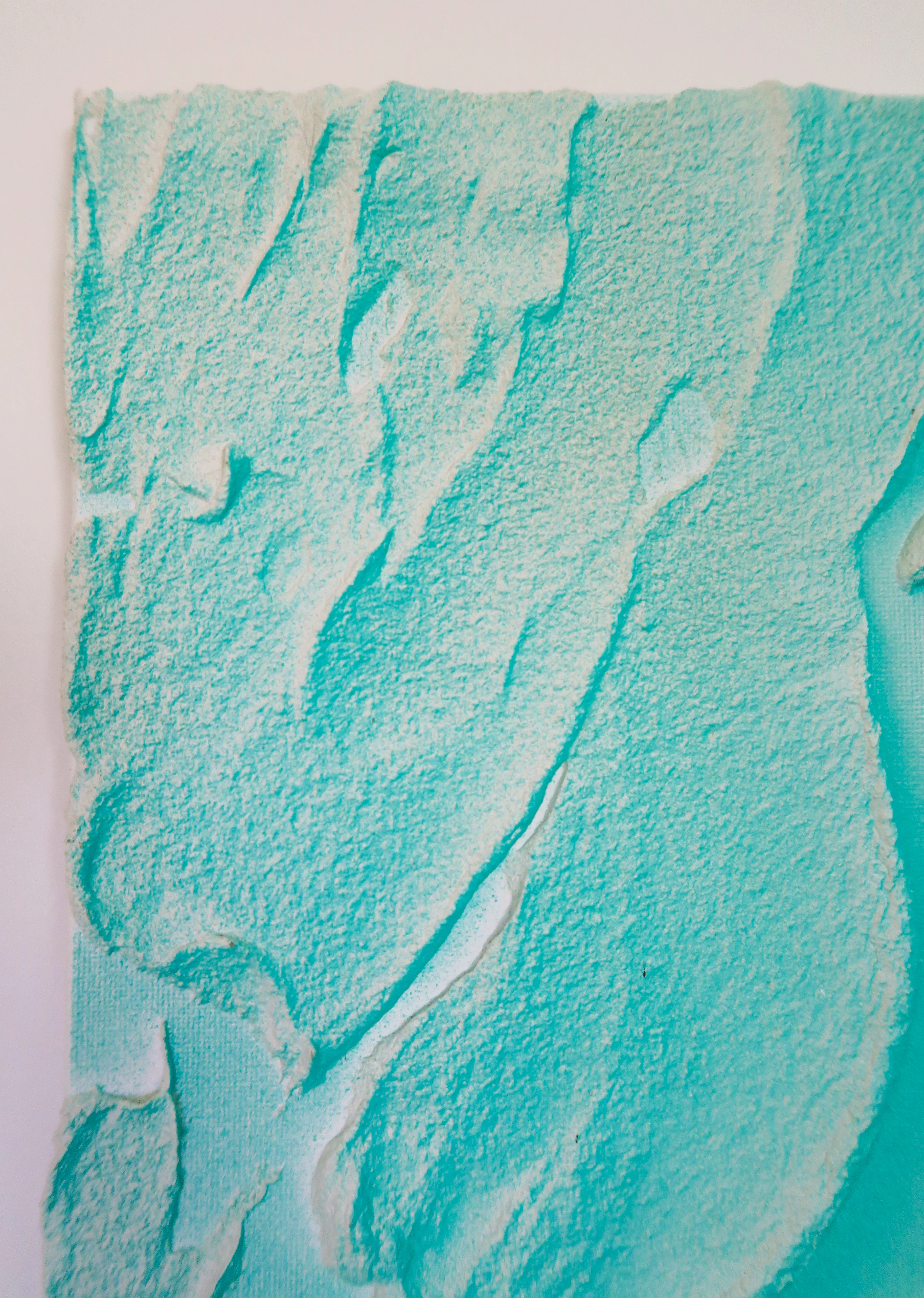 Original painting, Turquoise - Image 6