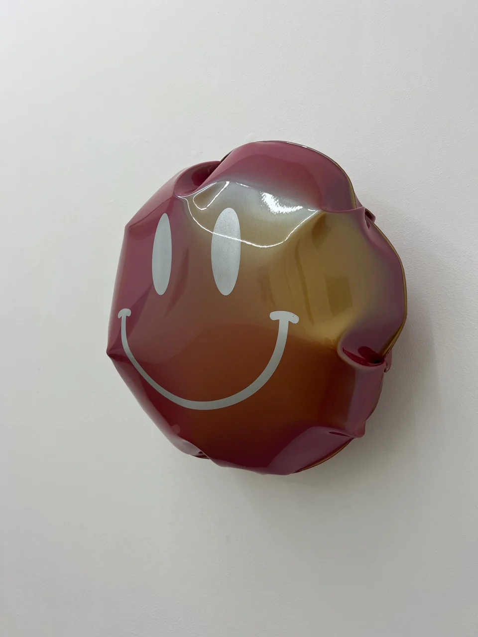 Pink Gold SMILE, original sculpture - Image 13