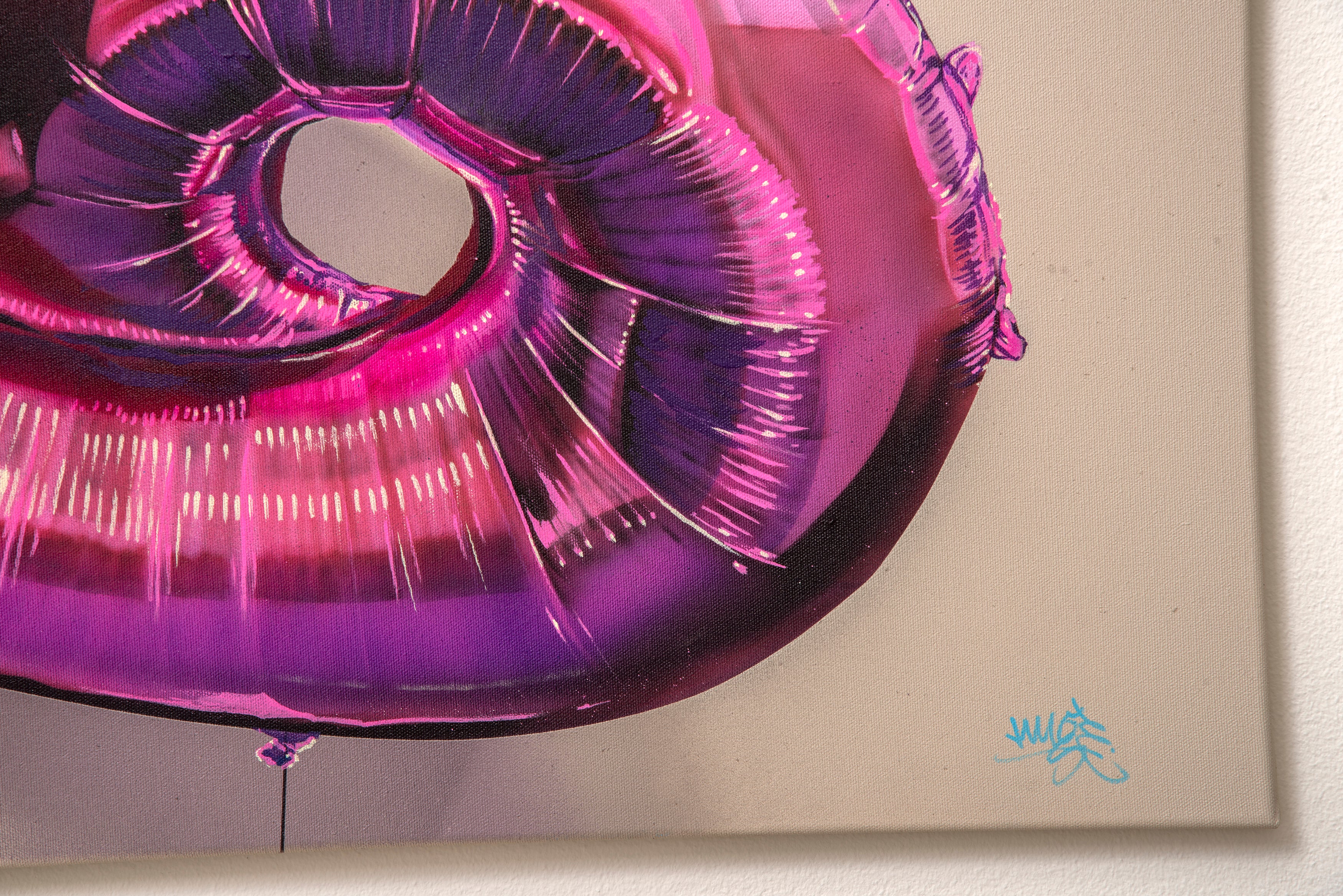 Pink Gold SMILE, original sculpture - Image 19