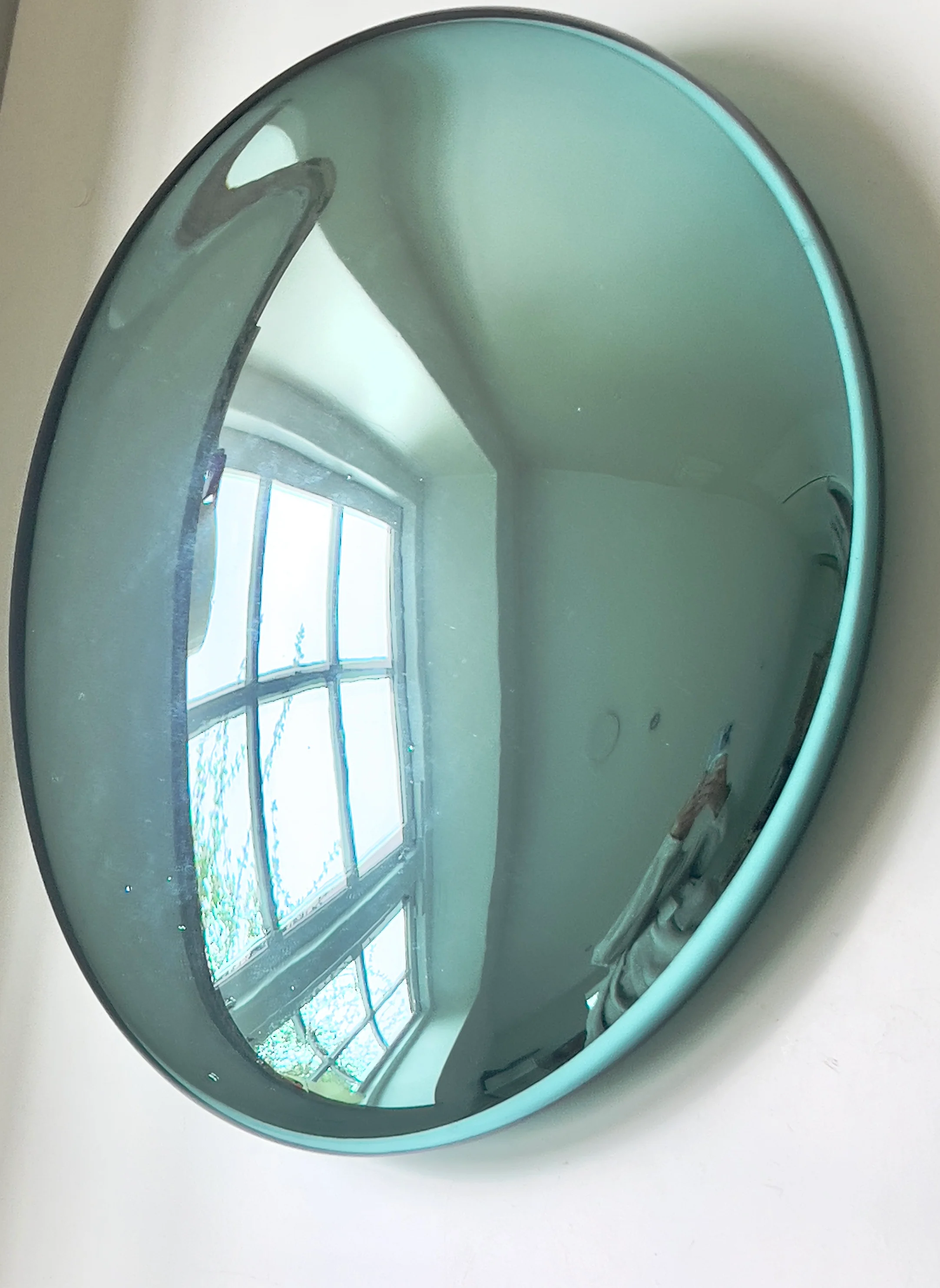 Portal,tuquois, wall sculpture in handmade glass - Image 2