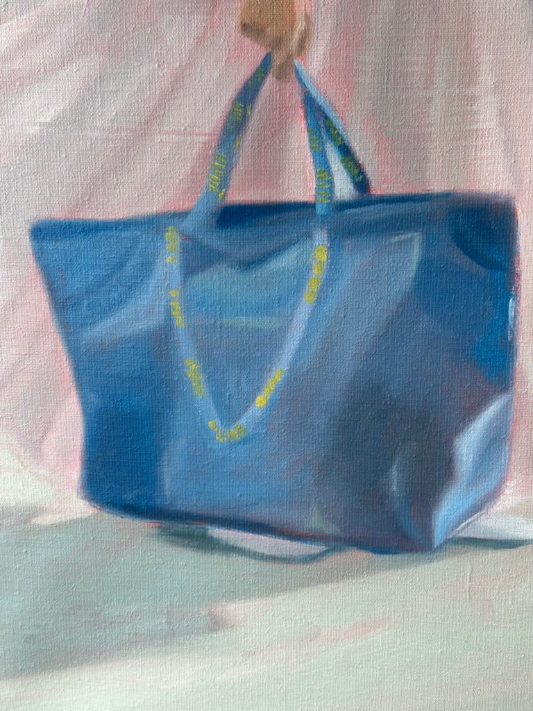 Ready for anything, original on linen - Image 5