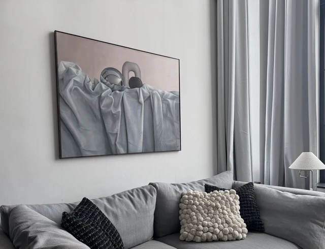 Reflection, original painting, oil on canvas