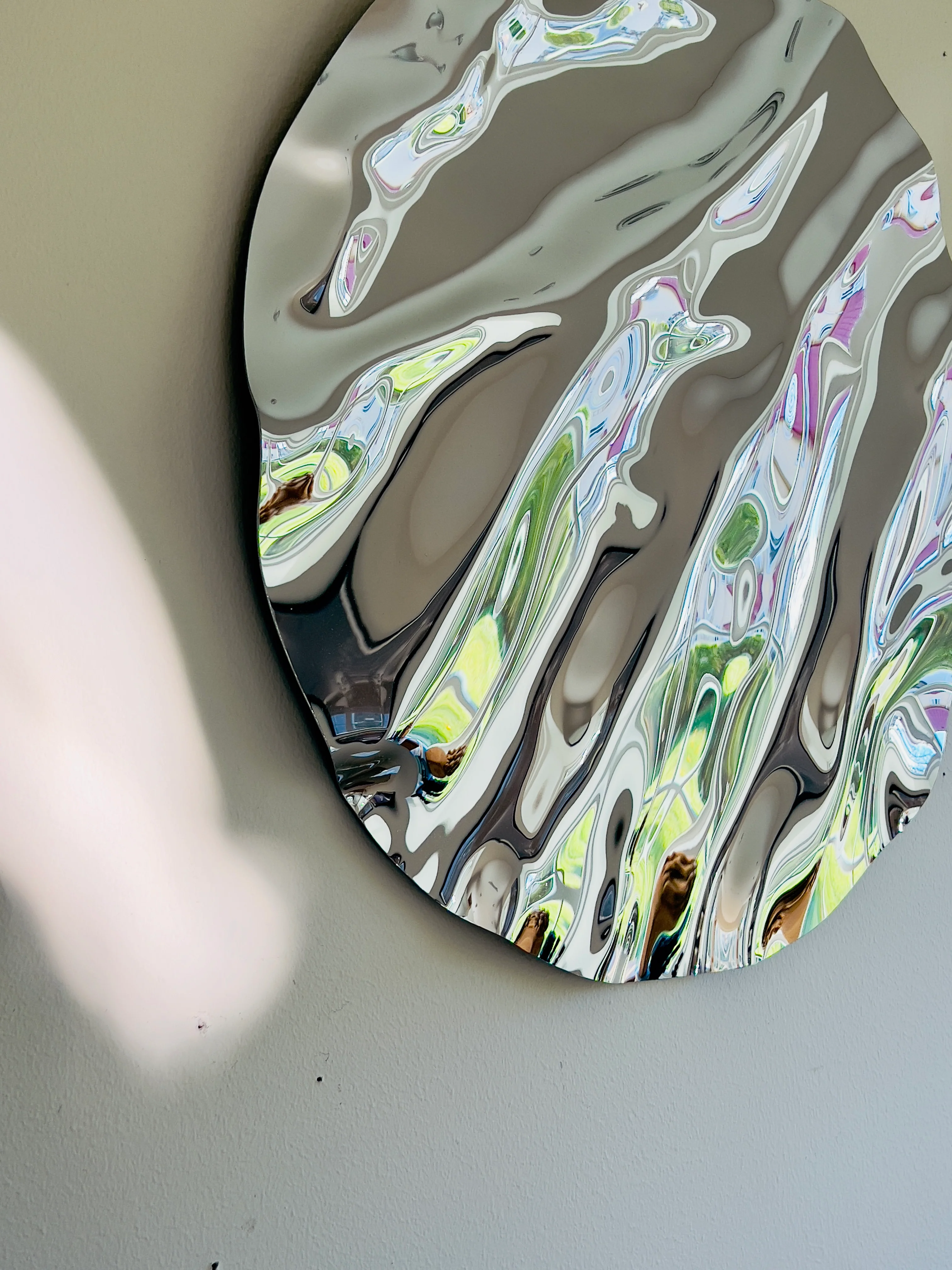 Round Psychedelic Mirror - Image 3