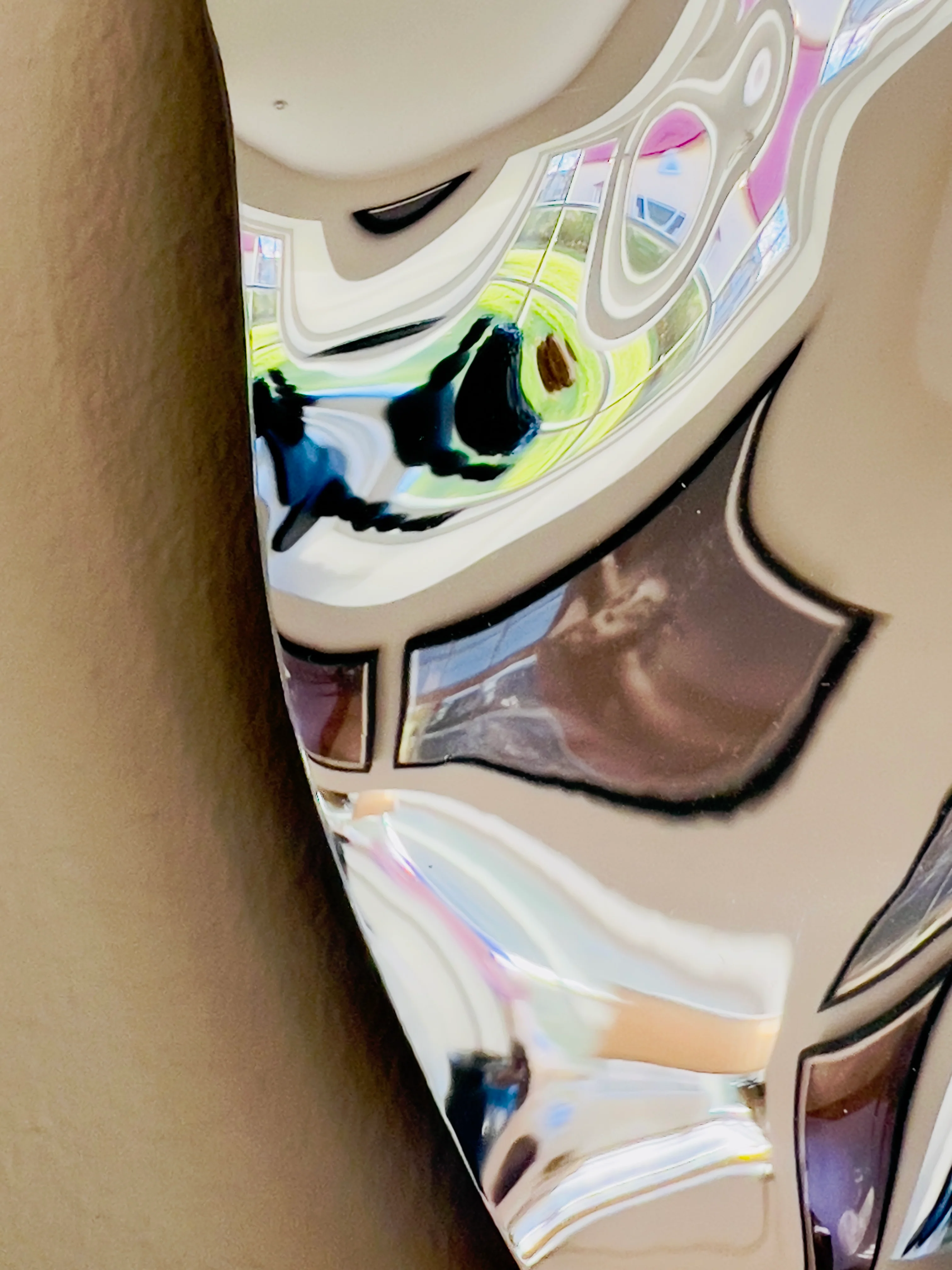 Round Psychedelic Mirror - Image 7
