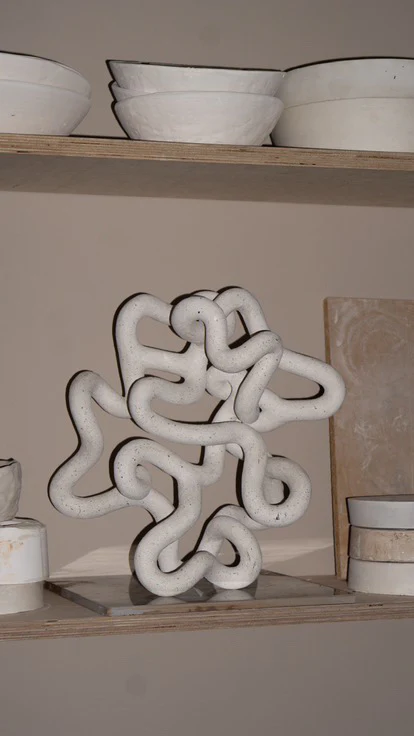ORBIO, unique and handmade sculpture, reused material - Image 4