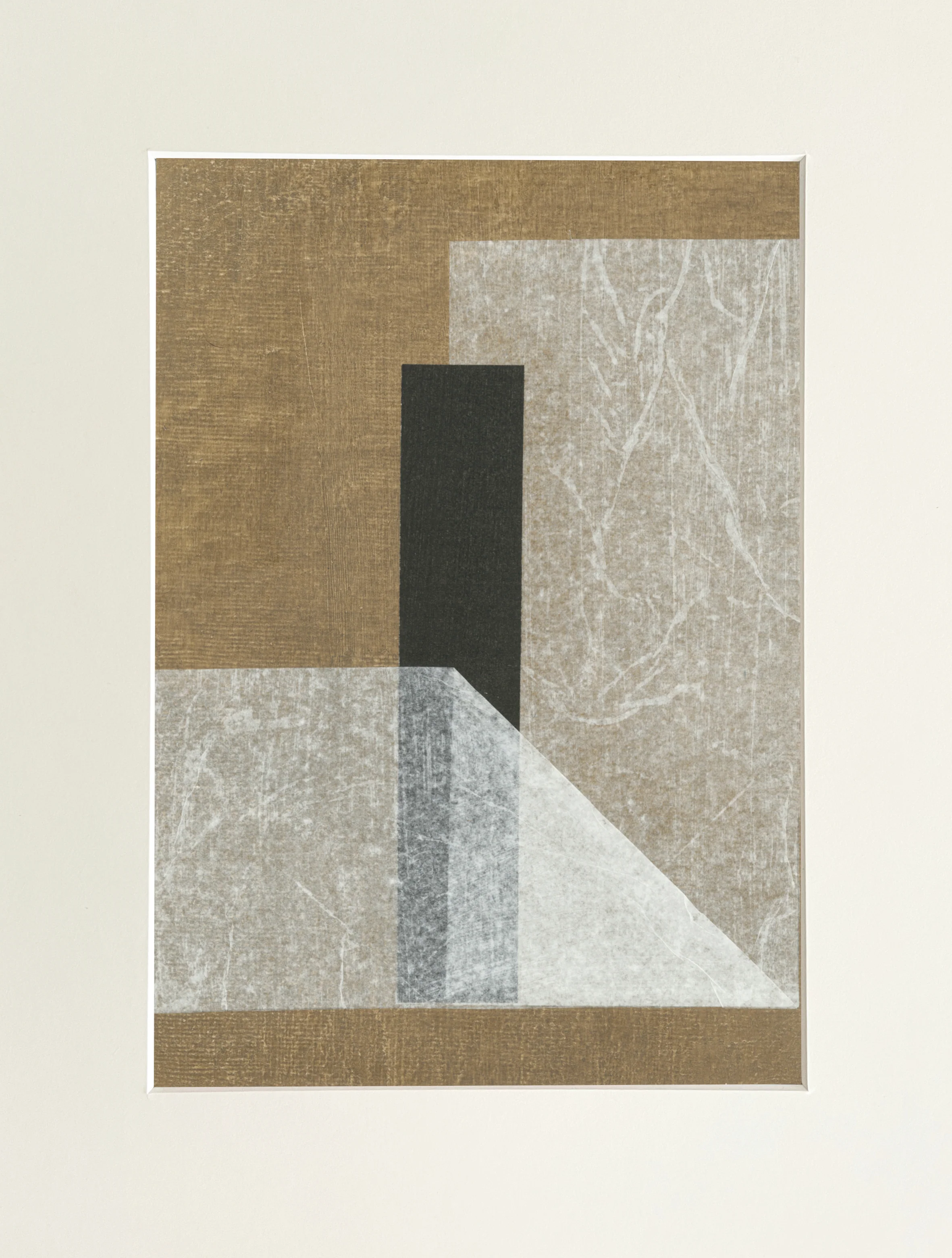 Stone and gap V, collage handmade original - Image 4