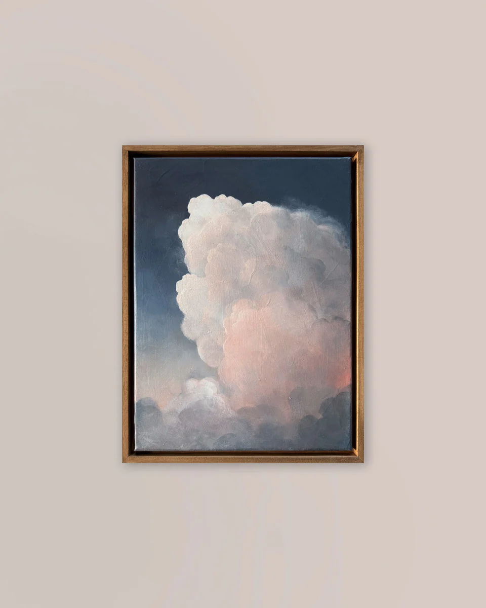 Thinking, painting, original on canvas