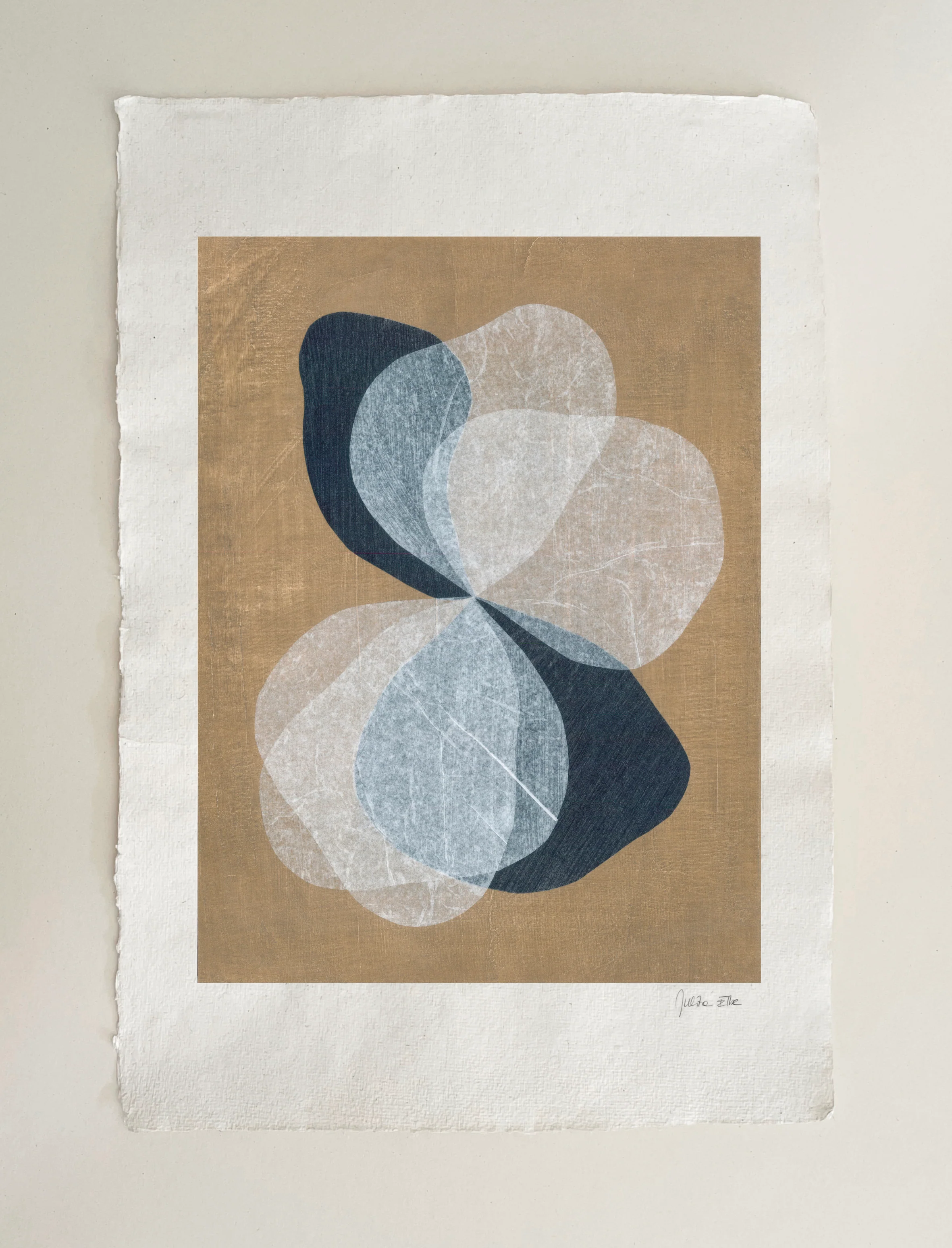 Unfolded, collage handmade original - Image 3