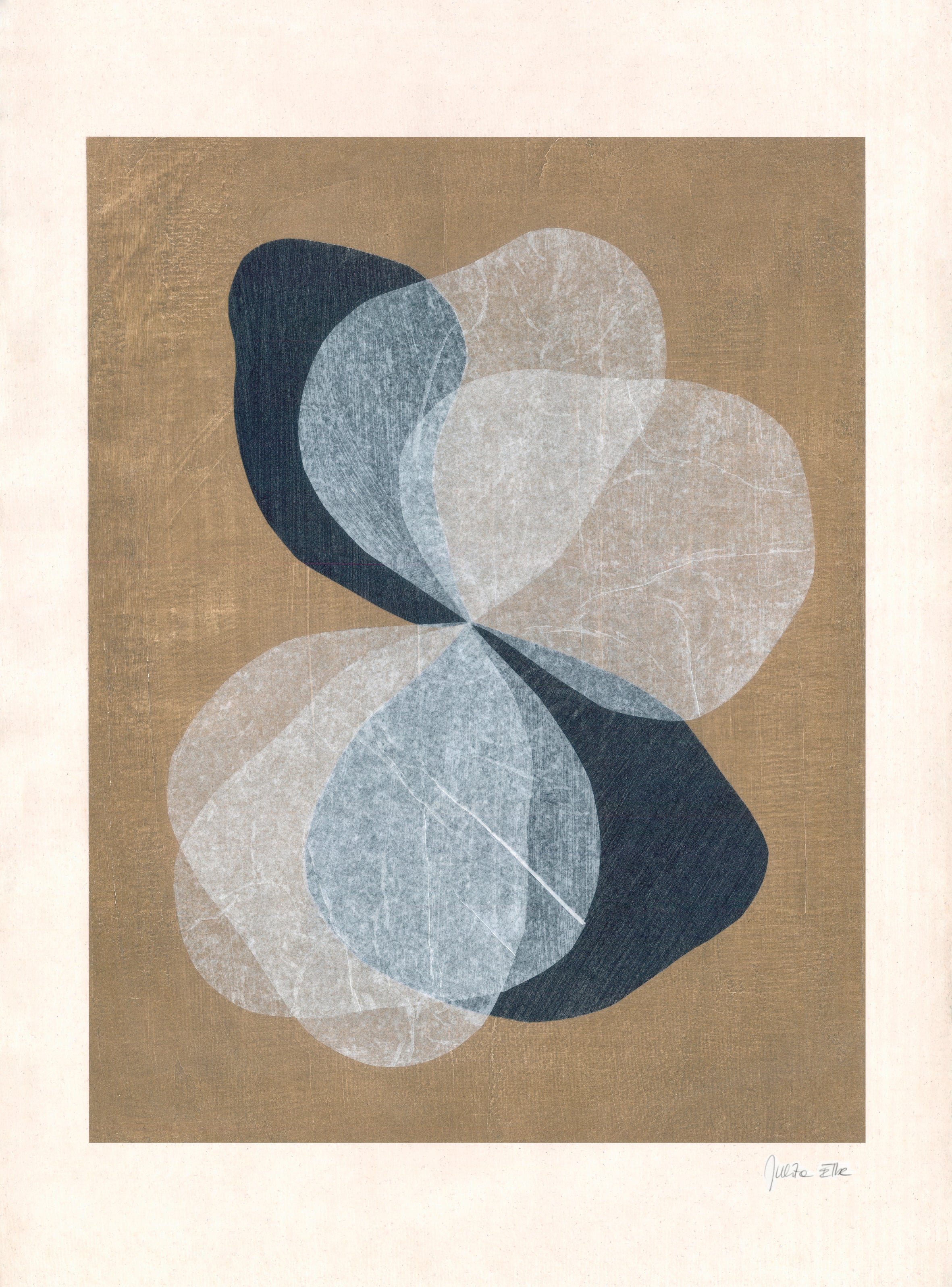 Unfolded, collage handmade original - Image 4